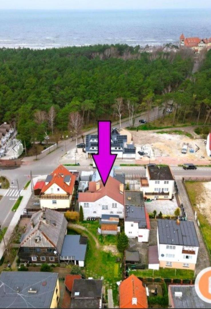 Pokoje Goscinne Nad Morzem Leba Exteriér fotografie